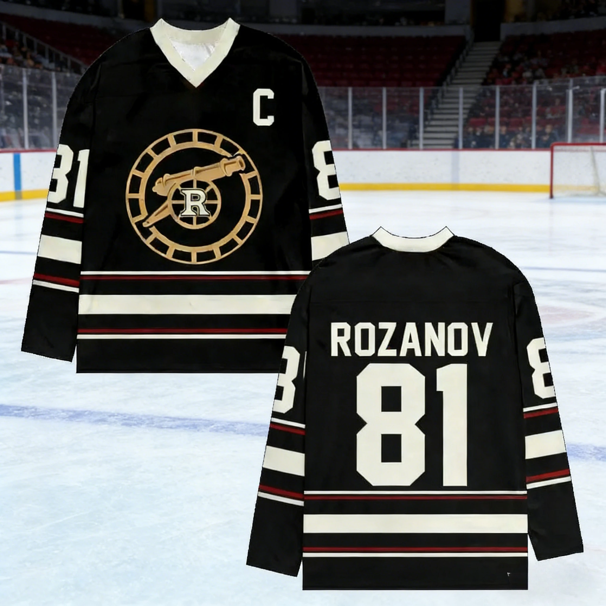 2026 Mens New Heated Rivalry Hockey Jersey Long Sleeves Tee Men's Women Rozanov HOLLANDER V-neck T-shirt Unisex Tops Pullovers