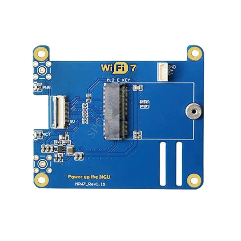 Imagem -05 - Pcie para Wifi Placa Adaptadora Placa de Expansão para Framboesa pi Google Tpu Be200 Ax210 ai