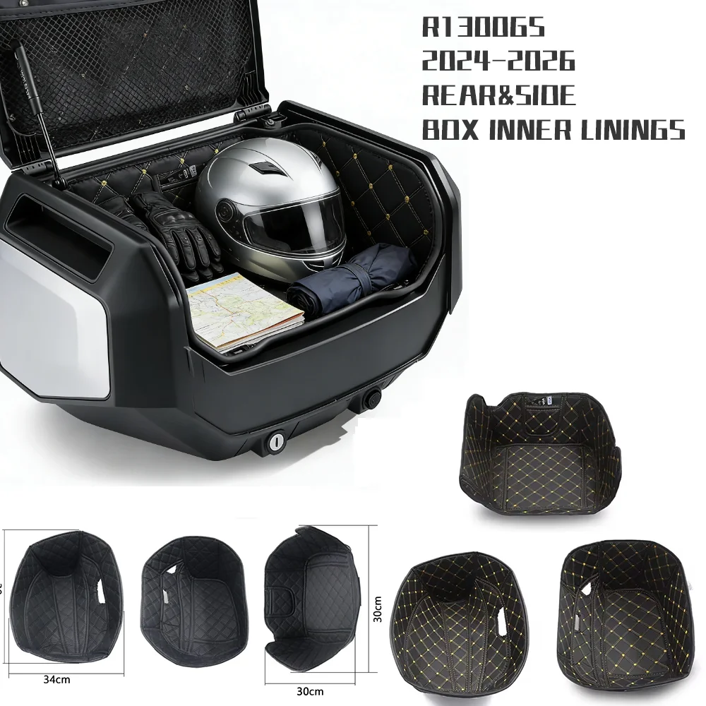 

for BMW R1300GS 2024 2026 Shock absorbing PadsTop Box & Side Case Inner Linings Lnterior Shock-absorbing Pads