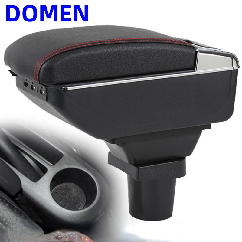 

For Toyota Yaris Armrest box Original dedicated central armrest box modification accessories Dual Layer USB Charging