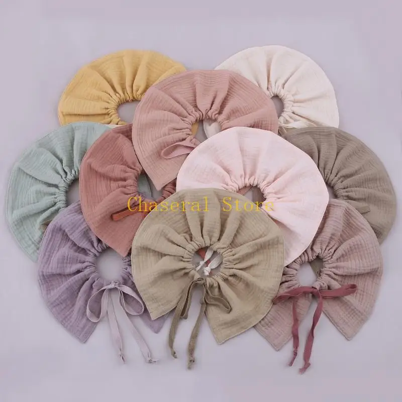 

E7CE 2pcs Baby Bibs Baby Girls Burb Cloth Soft Cotton- Baby Bibs Towels Infant Baby