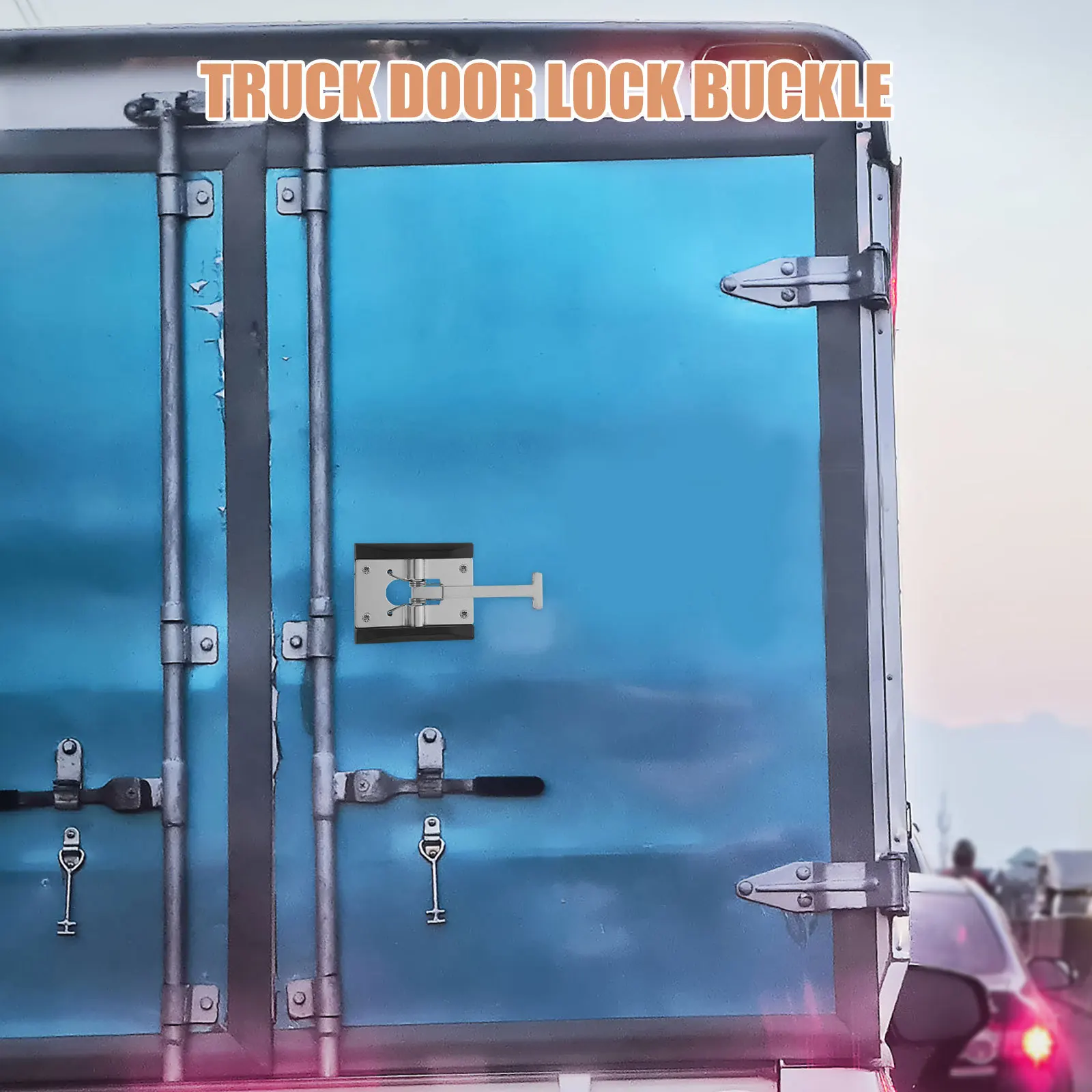 

1Set Stainless Steel Rv Door Latch Cargo Door Lock Windproof Design Easy Installation Universal Compatibility for Rvs and