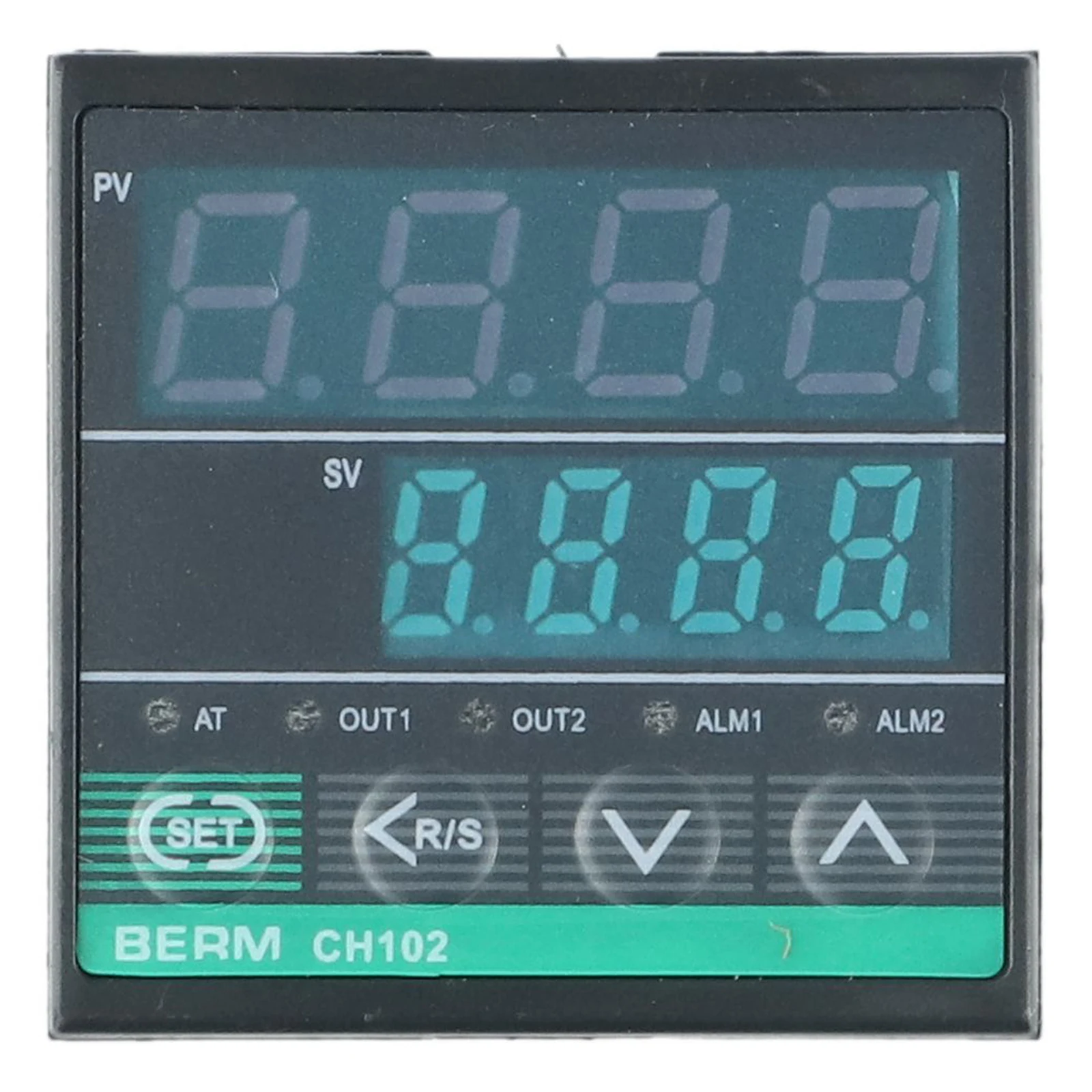CH102 PID Temperature Controller Dual Output Relay For SSR 2 Alarm For Industrial Oven Dryer Injection Molding Thermostat Module