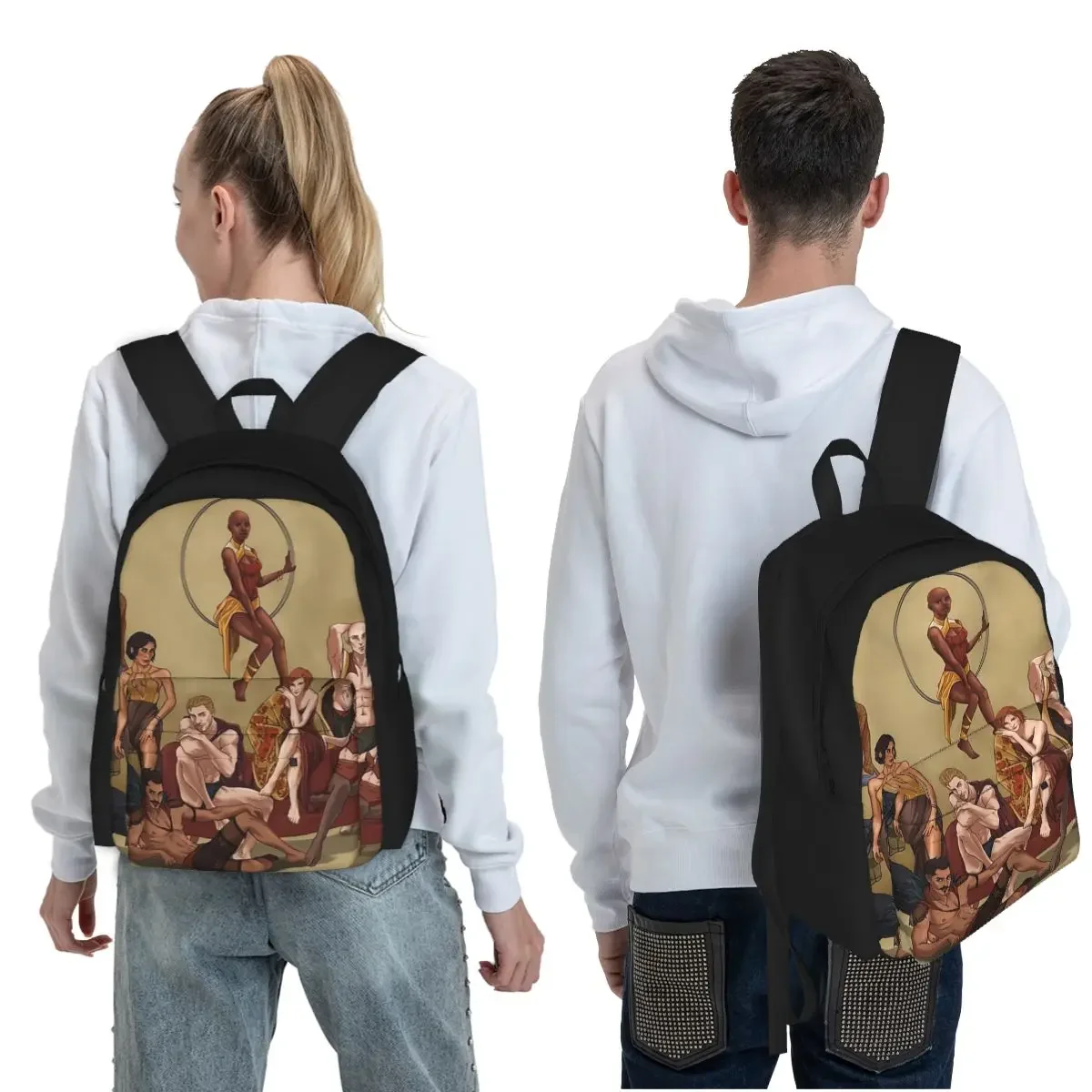 Dragon Age Inquisition - PJ's Series Student Backpack School Bag for Boys Girls Fashion Bookbag Shoulder Bags