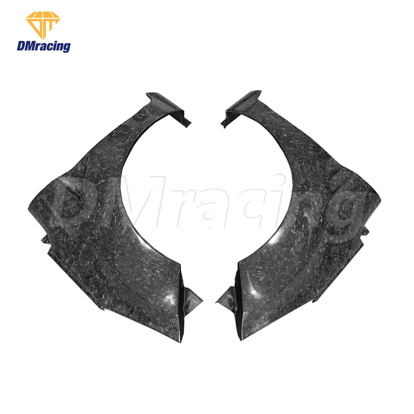 DM Vent Style Forged Carbon Fiber Front Fender for Ford Fiesta STI MK7.5 2014-2017 Body Kit