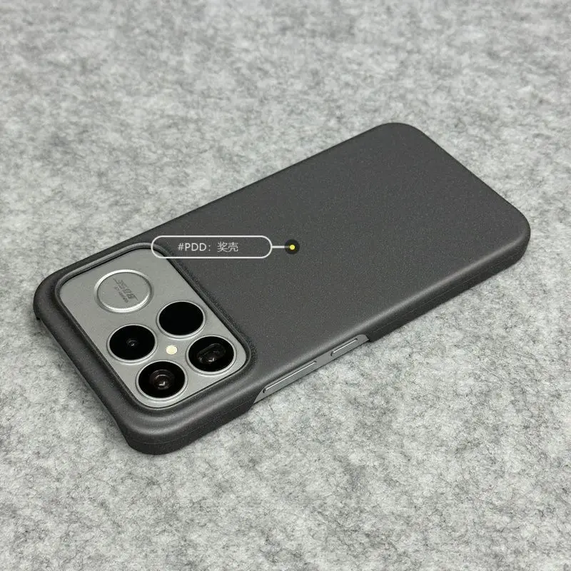 

For POCO F8 Ultra Case Light Luxury Stylish Slim Skin-Friendly Non-Slip PC Cover For POCO F8 Pro Shockproof Bumper Funda