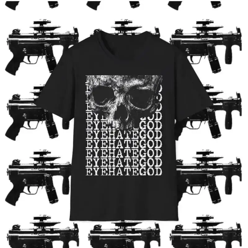 2-Sided EYEHATEGOD T Shirt Sludge Vintage Crust Punk Electric Wizard Crowbar Y2K