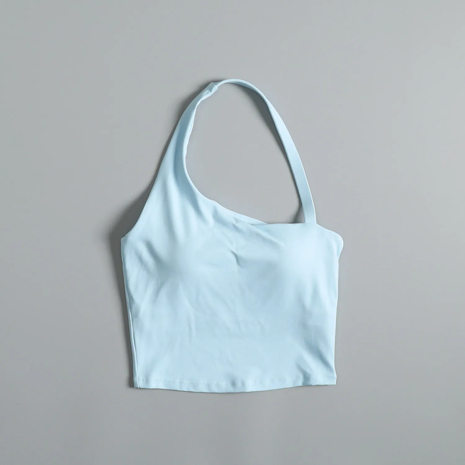 Sexy halter neck sports bra for women summer outer wear running shock-proof underwear beautiful back all-in-one yoga fitness