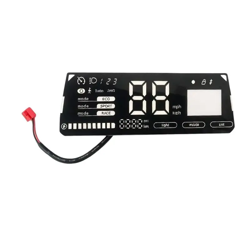 Kukirin Electric Scooter Display Dashboard Bluetooth Replacement Screen HD Brightness Waterproof Easy Mount Repair Accessory fo