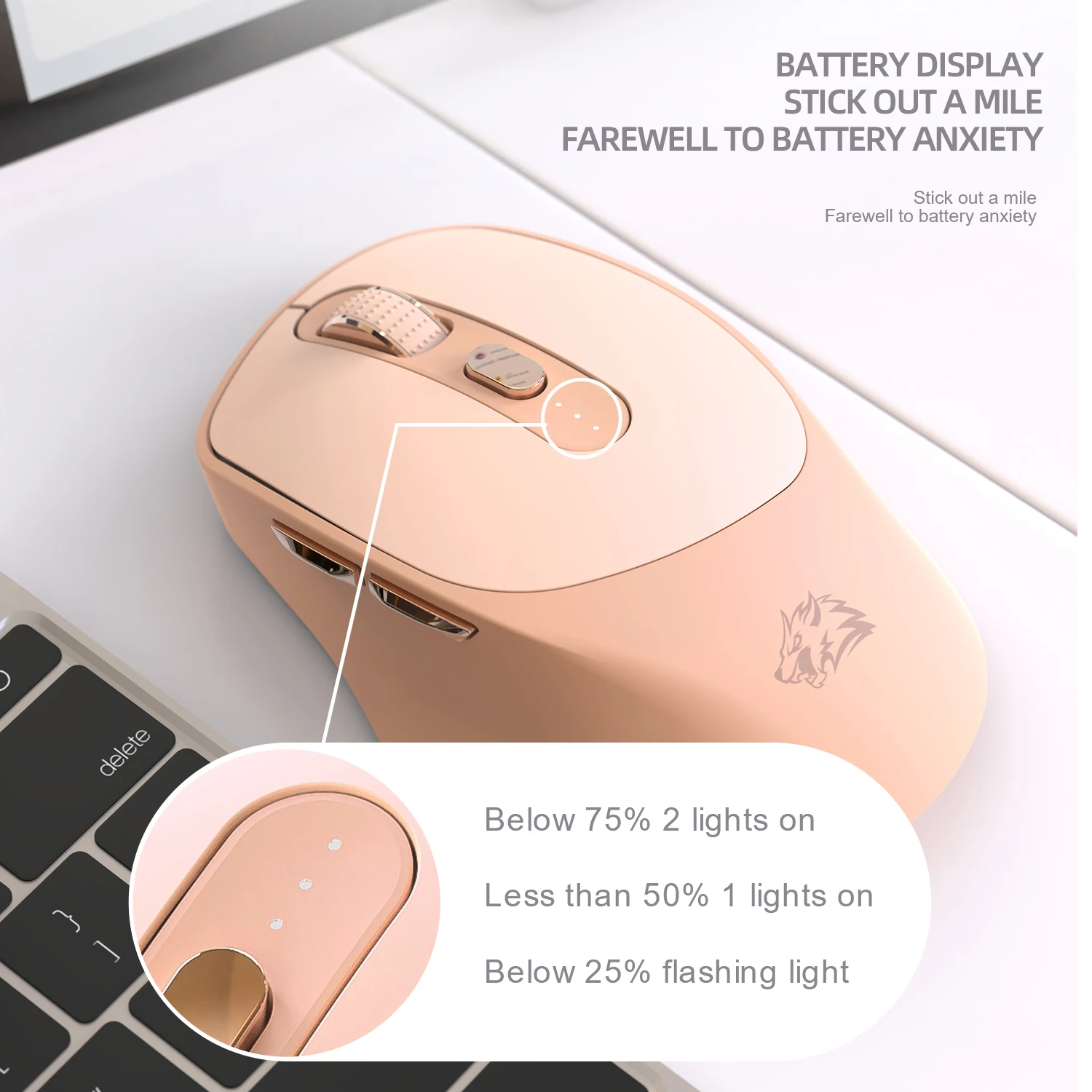 FREEWOLF X7 เมาส์ไร้สายแบบสองโ - Ergonomic Mouse 2.4G Silent Click บทวิจารณ์และราคา