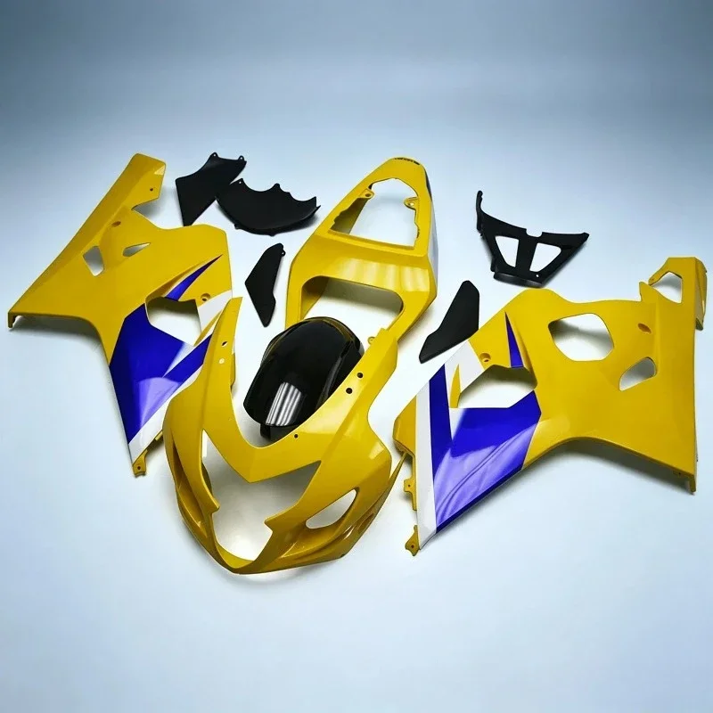 Installing an aftermarket fairing kit for GSXR600 750 2004 2005 GSXR750 04 05 K4 GSXR 600 blue-white body