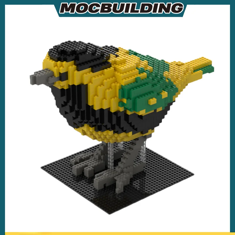 MOC Building Blocks Animal Bird Statue Model DIY Assembly Bricks Collection Display Creative Xmas Toys Holiday Gifts 1709PCS