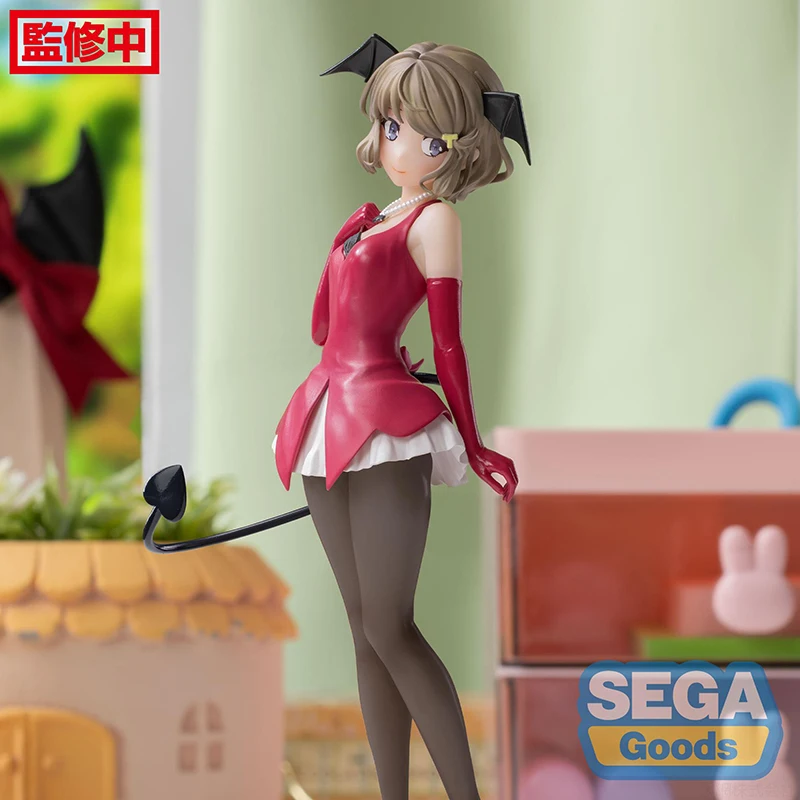 SEGA 데스크탑 장식 컬렉션, Rascal Does Not Dream of Bunny Girl Senpai Koga Tomoe 모델 장난감, 오리지널 애니메이션 피규어, 18cm