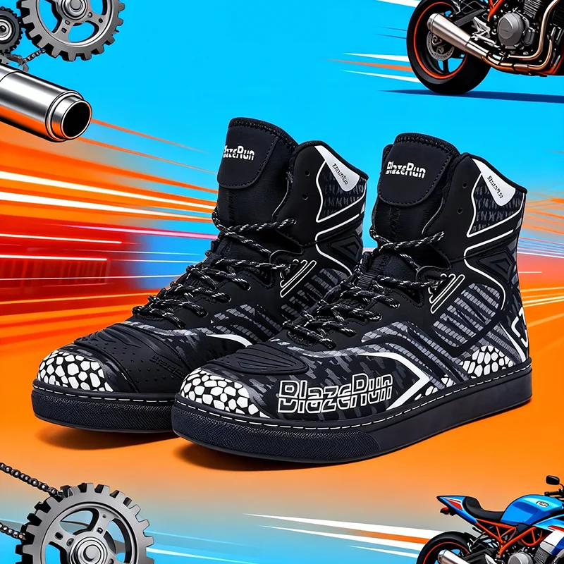 

Мотоциклетная обувь, защитная обувь для езды по бездорожью, повседневная дышащая спортивная обувь