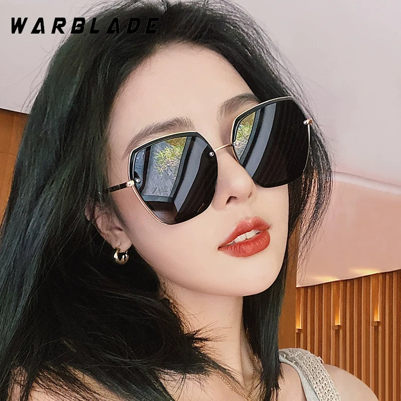 

2025 Luxury Sunglasses Women Brand Design Fashion Oversized Retro Polygonal Sun Glasses Outdoor Travel Partys Sun Proof UV400