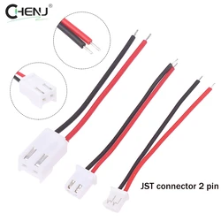 10Pcs/set Small Mini JST 1.0/1.25/1.5/2.0/2.54/3.96mm PH 2.0mm XH 2.54mm 2 Pin Male Female Plug Jack Connector Cable Wire