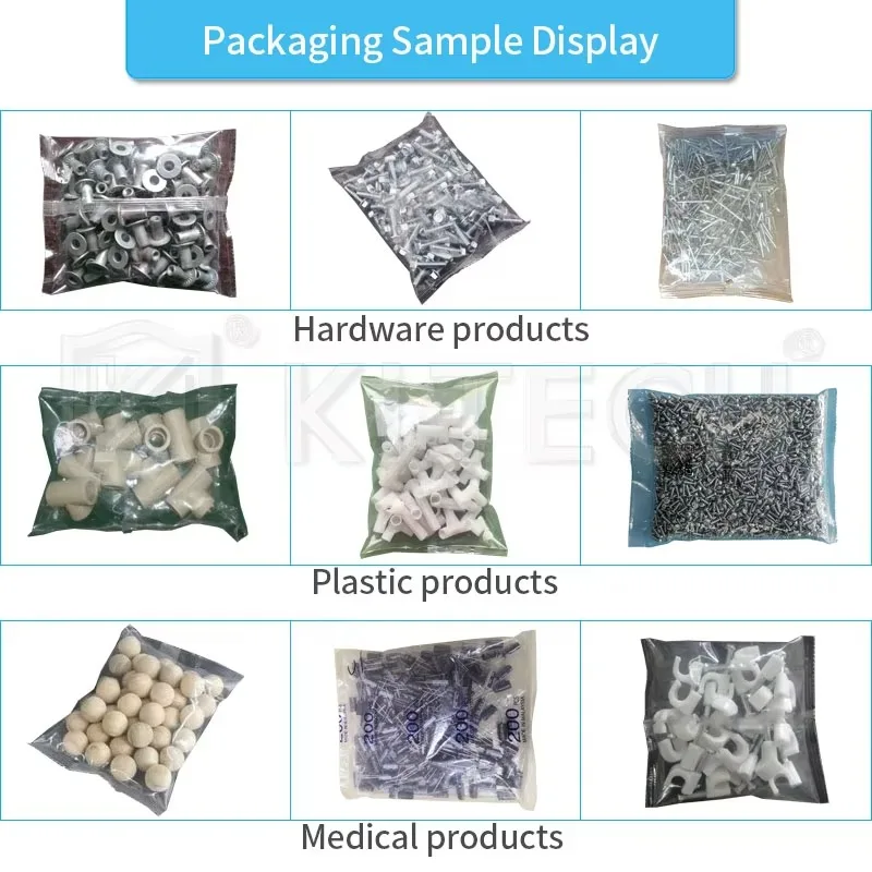 KL Automatic Top and Bottom Sealing Packing Machine Rubber Ring Counting Packaging Machine