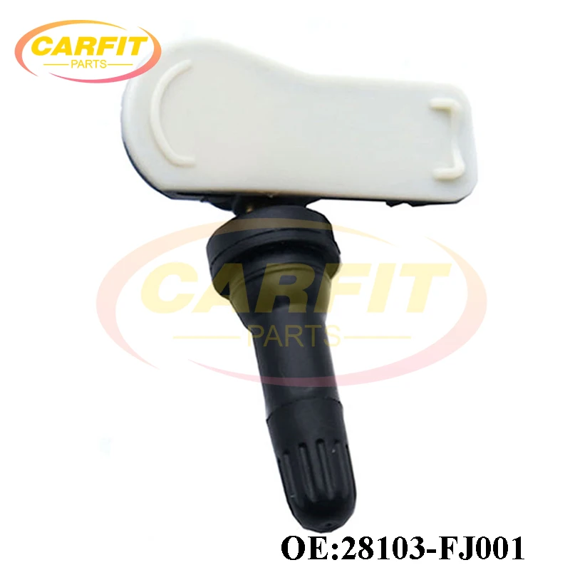 جديد OEM 28103-FJ001 28103FJ001 TPMS مستشعر ضغط الإطارات لسوبارو فورستر امبريزا جوستي ليجاسي Outpack Trezia WRX قطع غيار السيارات