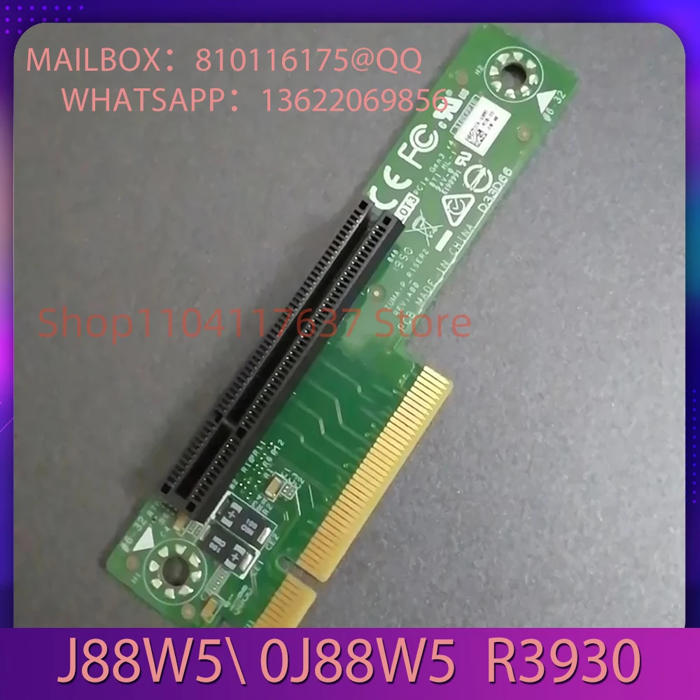 J88W5 For Dell R3930 Rack server 0J88W5 RSR2 Upgrade Card Expansion Card Rack server