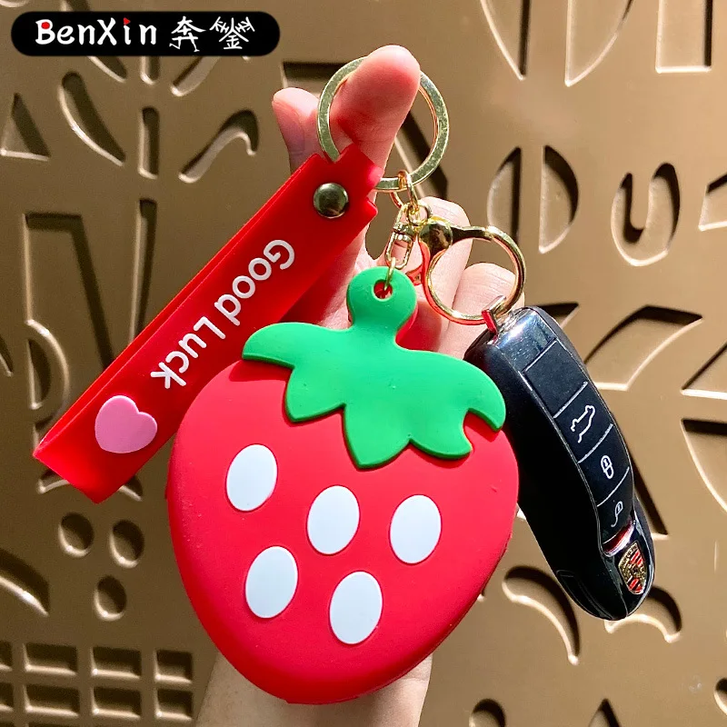 قلادة سلسلة مفاتيح بمحفظة عملات معدنية من Minso Creative، قلادة سلسلة مفاتيح رائعة، حافظة بطاقات للأطفال