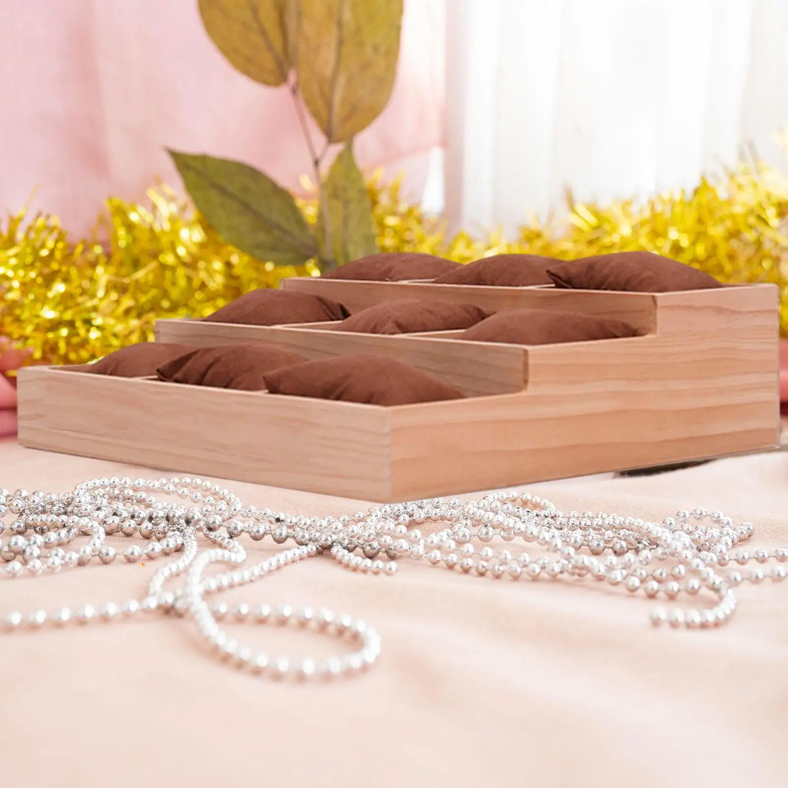 Watch Display Tray for Bangles Necklaces Organizer for Counter Shop Drawer