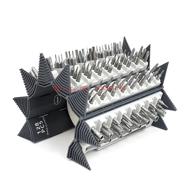 128-In-1 Screwdriver Set High Hardness Tools Precision Electronic Alloy Steel Mobile Phone Computer Repair Book Type