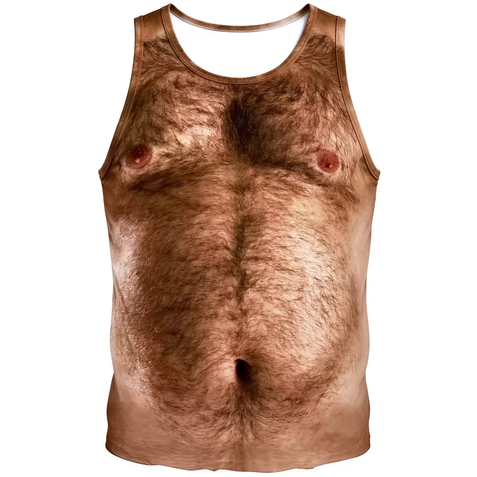 Fake Muscle Abs Tattoo Tank Tops 3D Costume Sleeveless T-Shirt For Men Funny Hairy Chest Design Gym Fitness Vests Men's Clothing