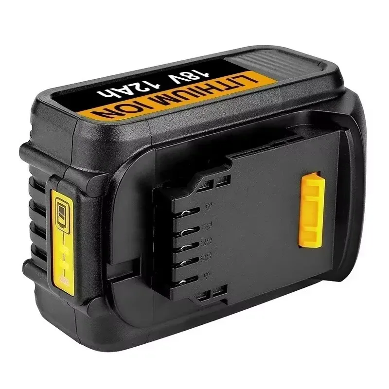 18V 6.0Ah/10.0Ah DCB200 MAX Lithium Battery 18650 for Dewalt DCB606 DCB209 DCB182 DCB205 DCB206 Power Tool Rechargeable Battery