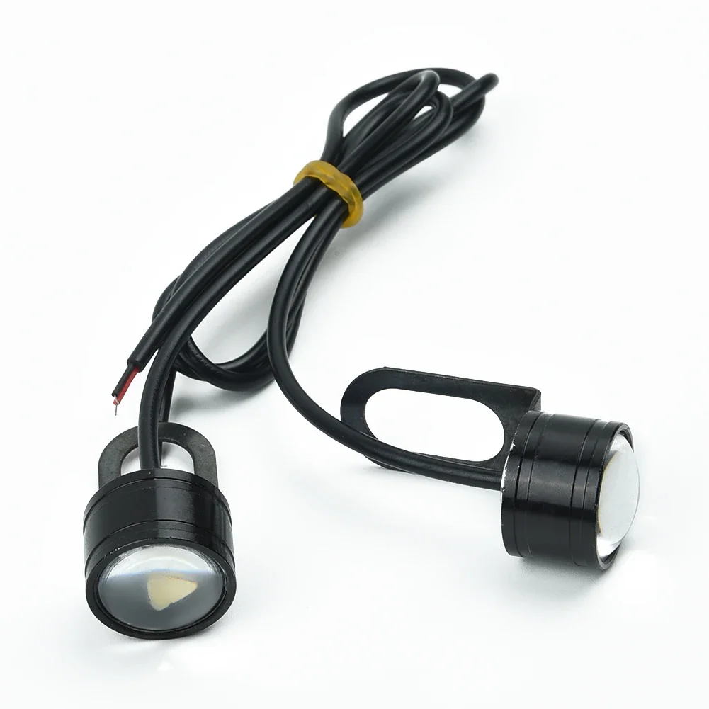 

2Pcs/Set 12V Motorcycle White Spotlight Headlight Driving Light Fog Lamp LED Front Light Motorcycle Indicators Accessories