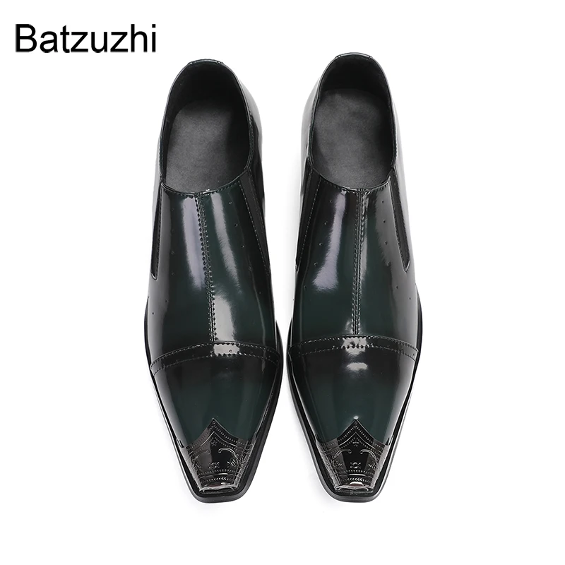 

NEW 6.5cm Heels High Black Leather Dress Shoes Man Pointed Toe Fashion Gentleman Business, Party Shoes! Big Sizes 38-46