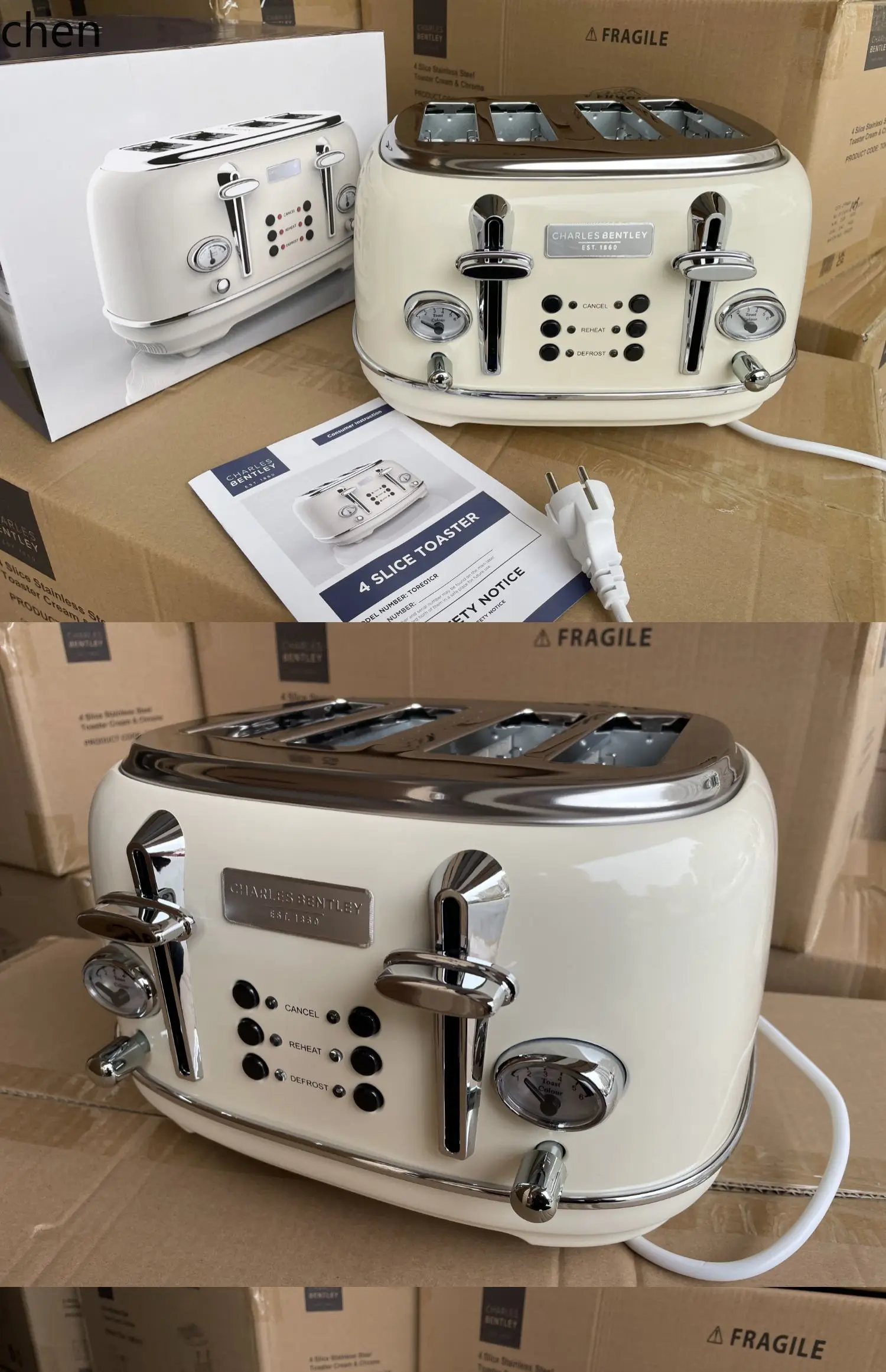 ZML tostapane automatico multifunzione tostapane driver casa toast macchina per la colazione retrò