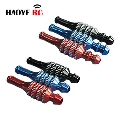 Haoye 1 PC Aluminum Alloy Fuel Nozzle Both For Methanol Gas Fuel Tank Accessories RC Model Plane Accessories