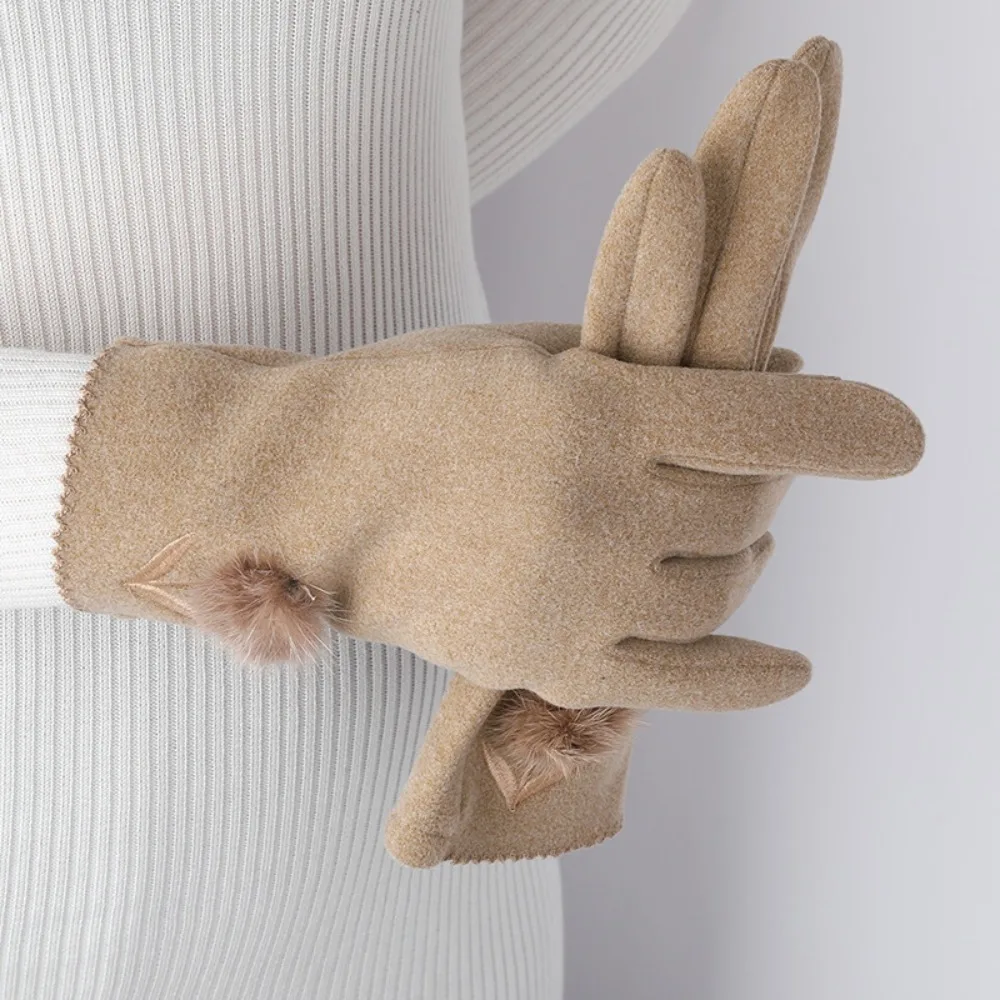 قفازات شاشة تعمل باللمس كاملة الإصبع ، مقاومة للرياح ، مقاومة للبرد ، دافئة ، قابلة للمس ، شتوية ، جديدة