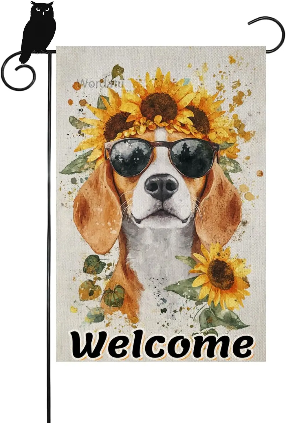 Welcome Beagle Sunf… - image