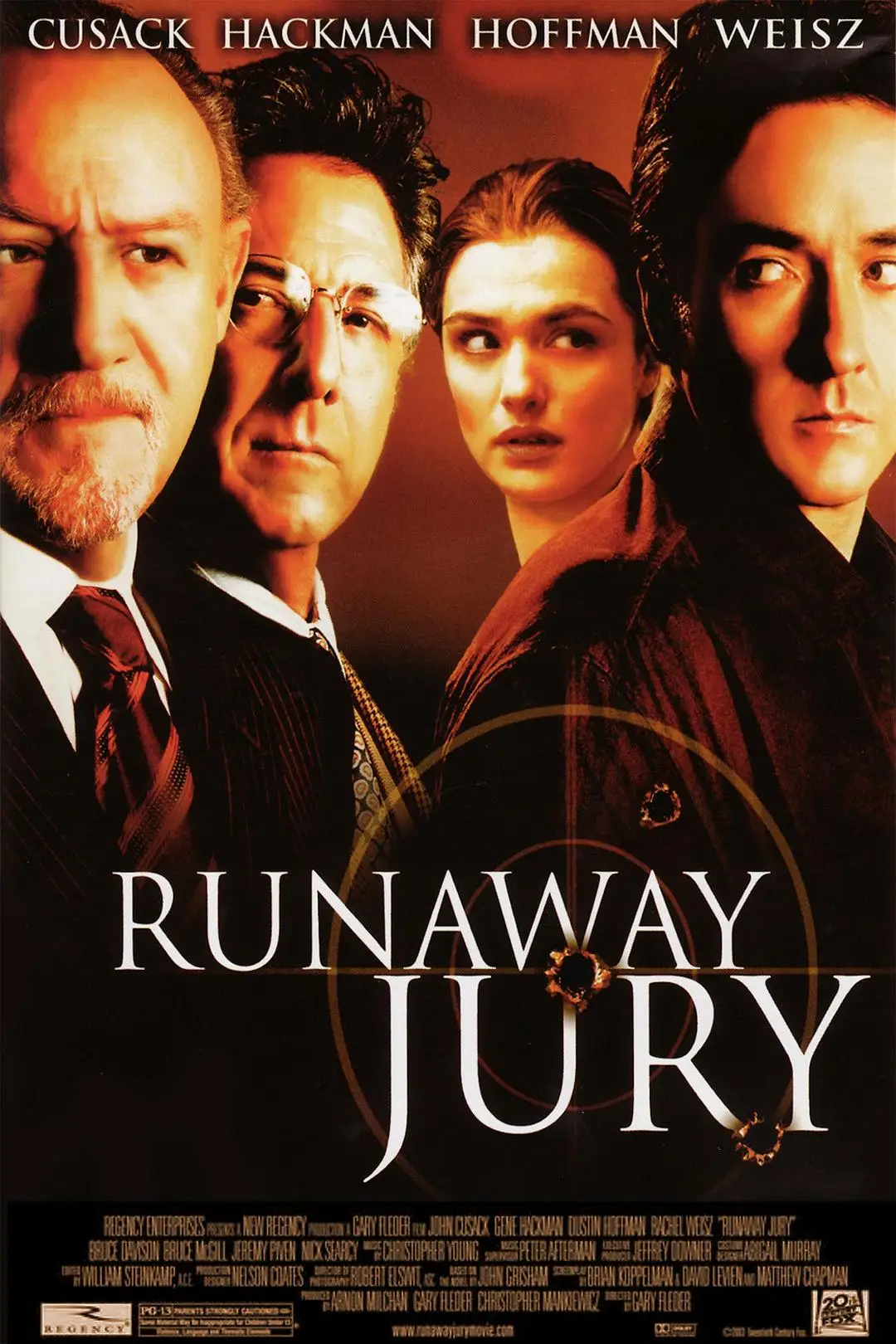 Movie Runaway Jury (2003) Art SILK POSTER Wall Art Home Decorative painting