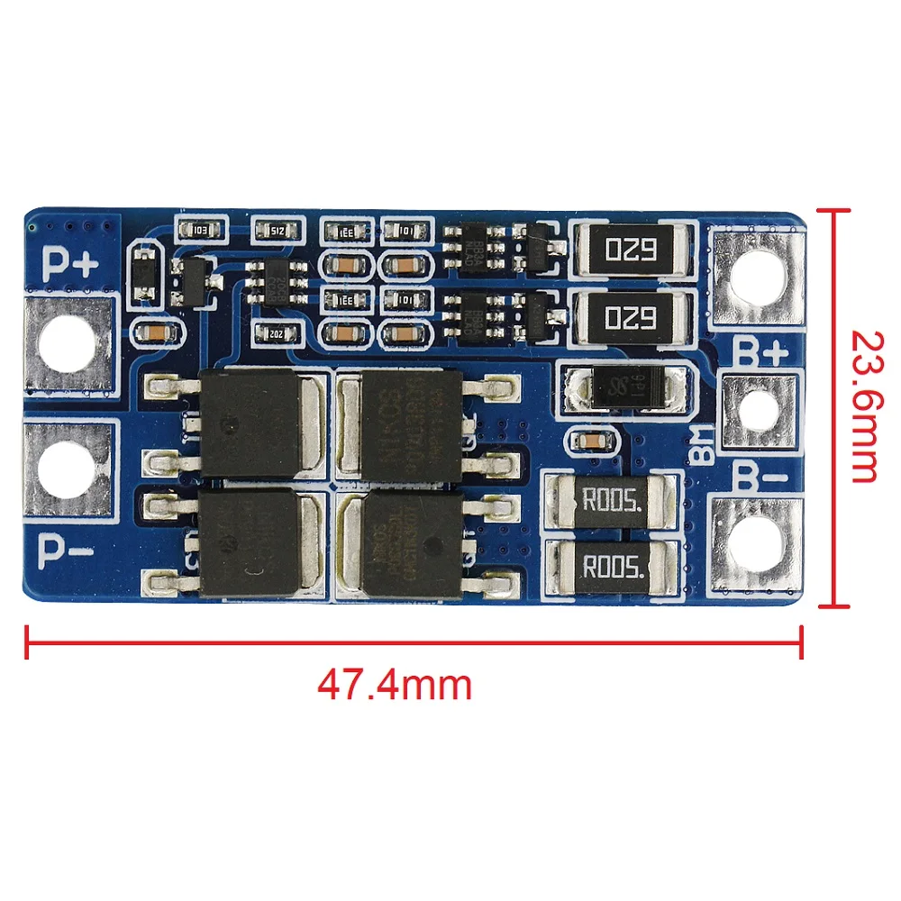 HX-2S-JH20 BMS 2S 10A 7,4 V 18650 Защитная плата литиевой батареи 8,4 V сбалансированная функция Защита от перезаряда хорошо