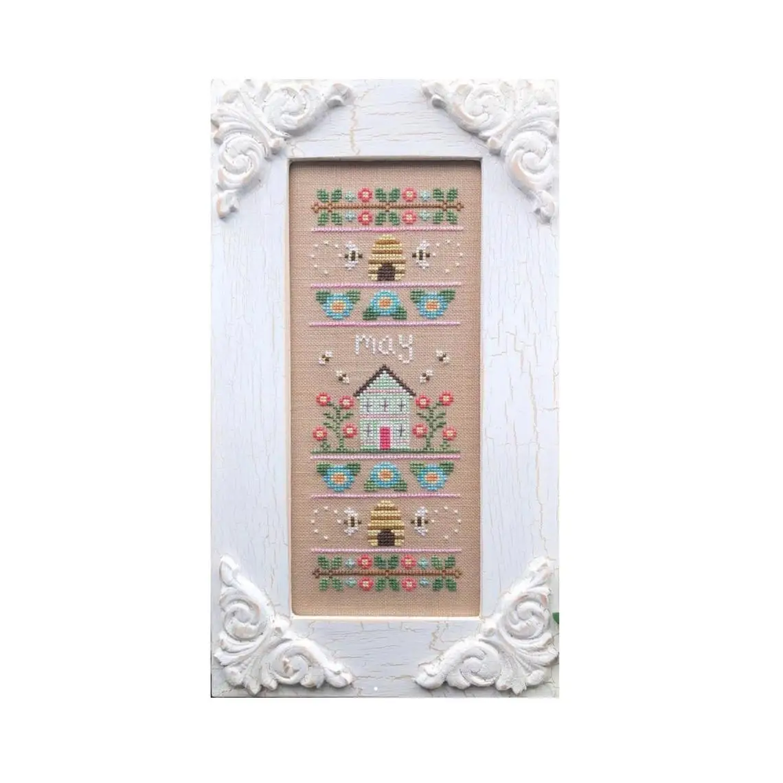 Chinese Cross-Stitch Kits, Embroidery Needlework, DIY Sets, Country House.-May Country House, Cross Stitch, 16CT, 14CT, 18CT