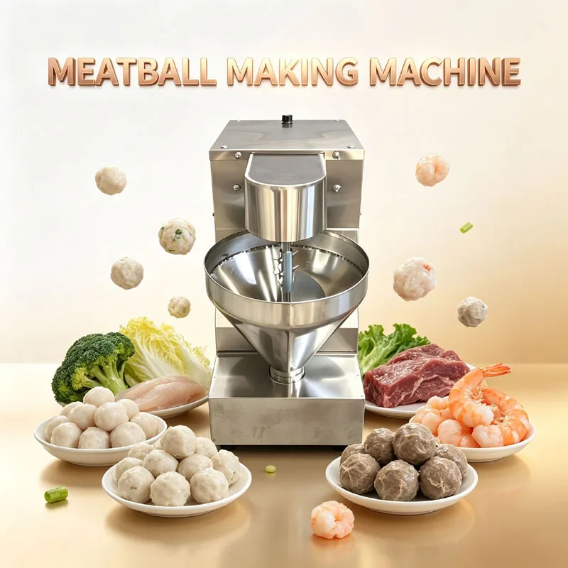 Commercial Automatic Meatball Making Machine Small Electric Meatball Forming Machine For Vegetable Balls Lamb Balls Beef Balls S