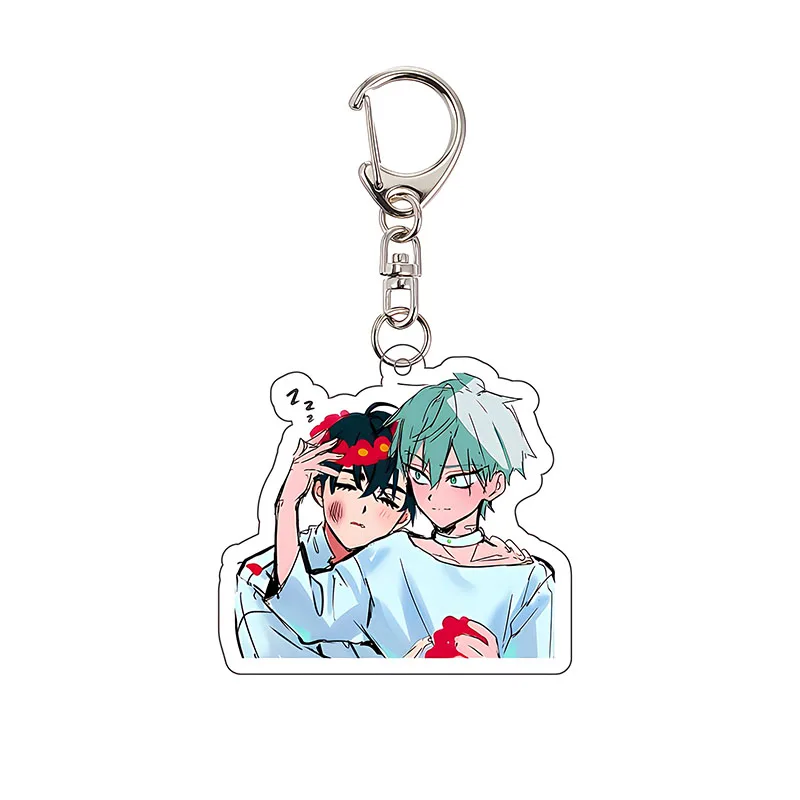 Anime ALIEN STAGE Keychains Pendant Car Keyring Acrylic Stand MIZI SUA TILL IVAN HYUNA LUKA Fans Gifts cosplay Accessories