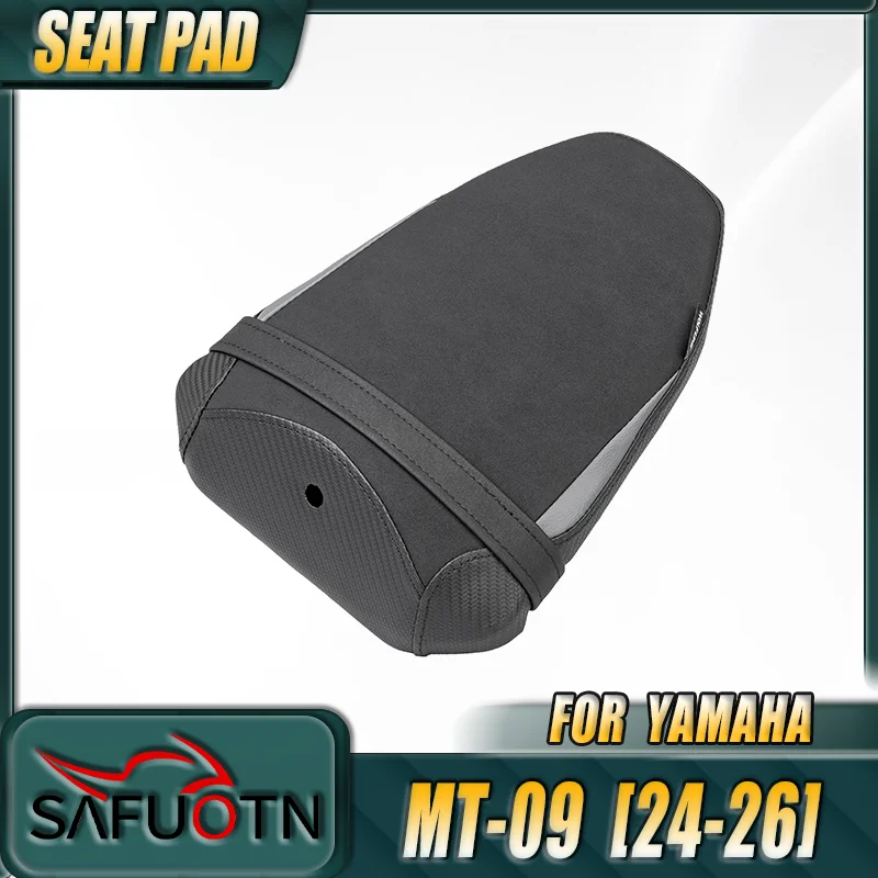 WOLFLINE Rear Solo Seat Saddle For Yamaha MT-09 2024-2026 Single Passenger Seat Cushion Comfort Upgrade for Enhanced Riding