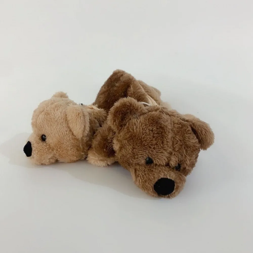 لطيف سعة كبيرة أفخم حقيبة أقلام رصاص الحيوان لينة الدب قلم رصاص الحقيبة تخزين سستة الكرتون دمية دب الأطفال