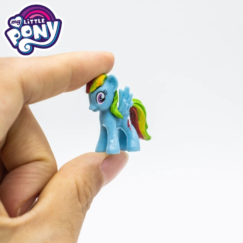 Hasbro My Little Pony Surprise Egg z naklejkami Zabawka Huevo Sorpresa Pink Pie Twilight Sparkle Figurki z kreskówek na prezenty dla dzieci