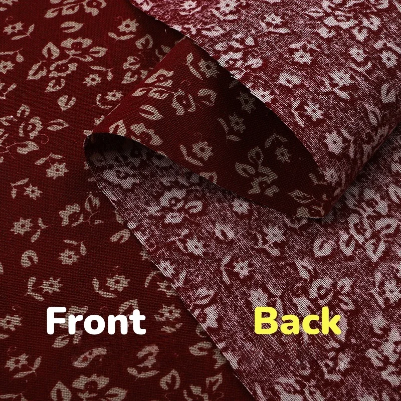 1/2/3m 100% Cotton Vintage-Style Printed Sewing Fabric Ethnic-Style Tablecloths Curtains Bohemian Clothing DIY Craft Fabric