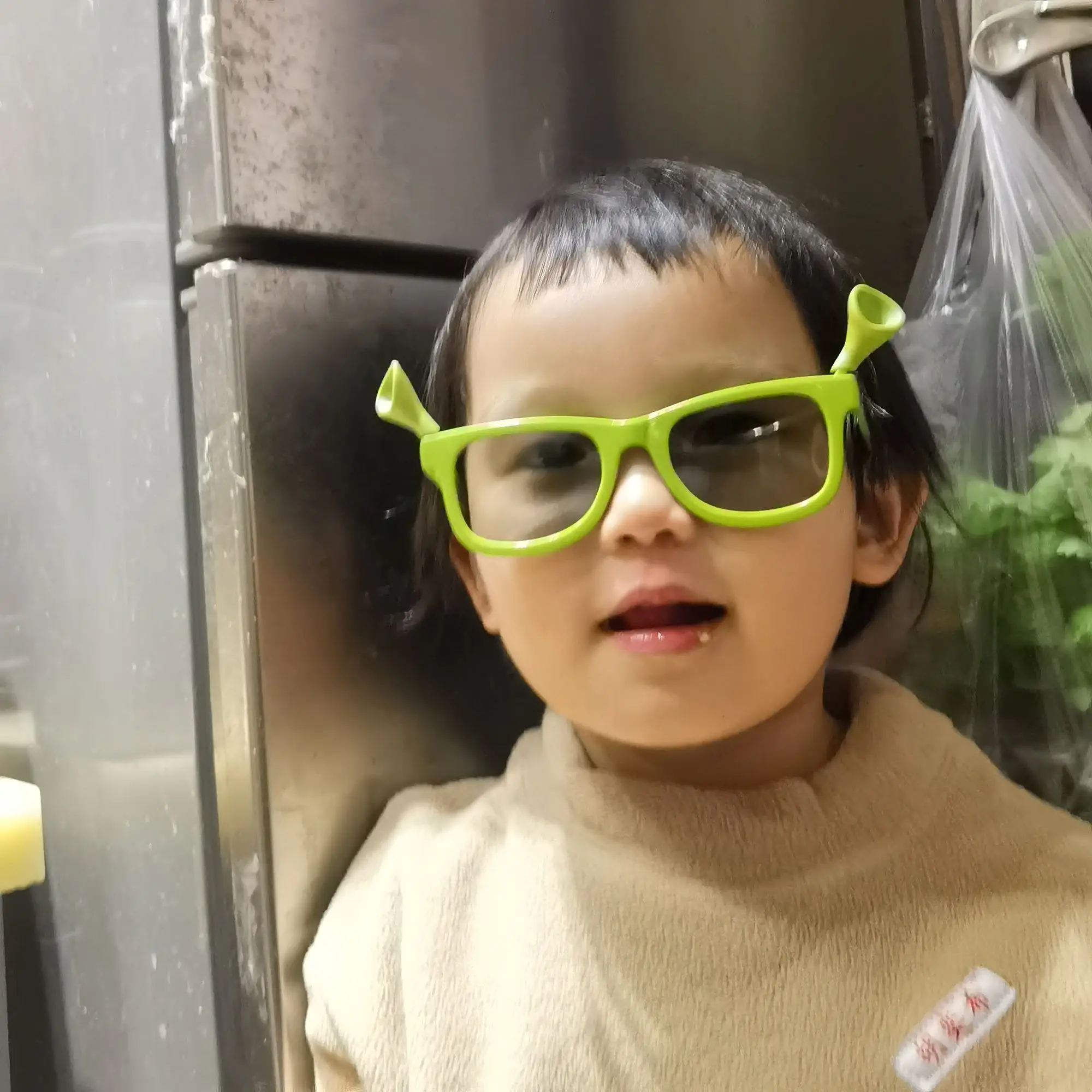 Lunettes 3D Shrek de dessin animé pour enfants et adultes, accessoires de olympiques de jouets fantaisie, accessoire de fête, adorable, roi