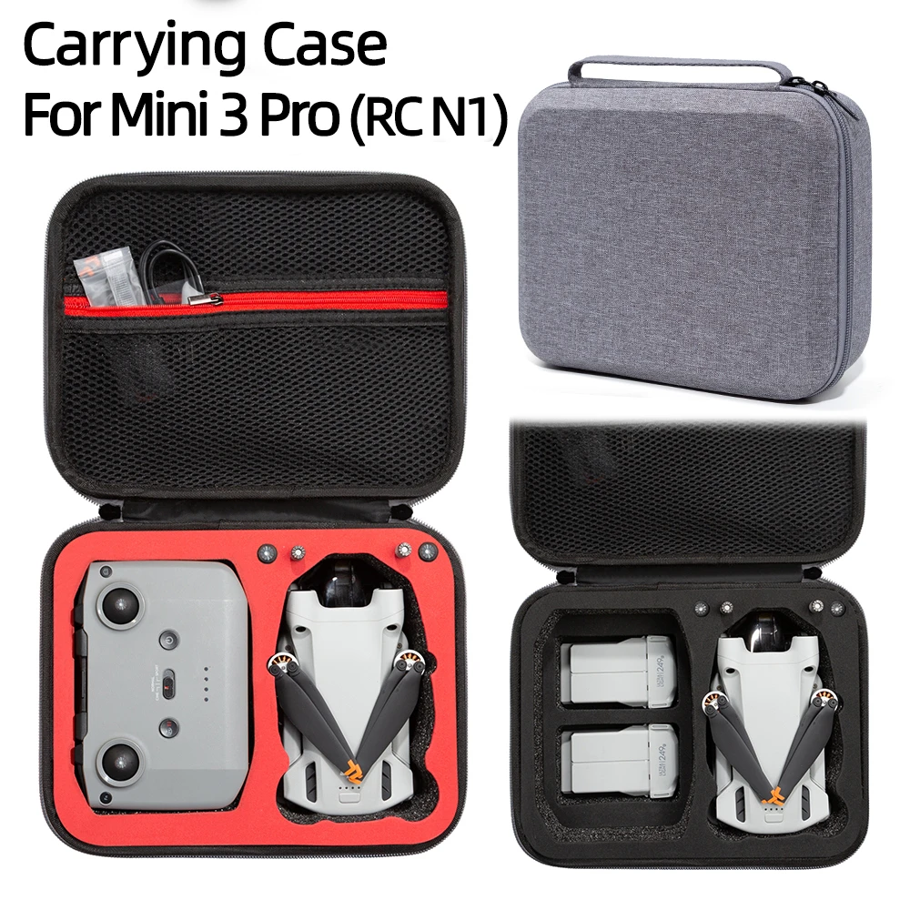 

Portable Drone Box for DJI Mini 3 Pro Storage Bag for DJI Mini 3 Pro Body Carrying Case Accessories