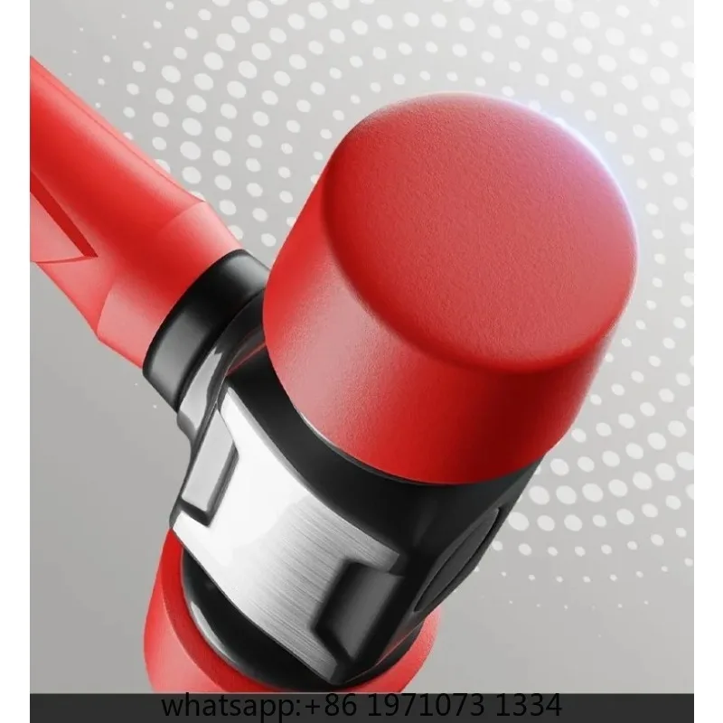 Rubber Hammer Floor Tile Installation Solid Rubber Hammer Heavy Duty Two-sided Multifunctional Professional Household Hand Tool