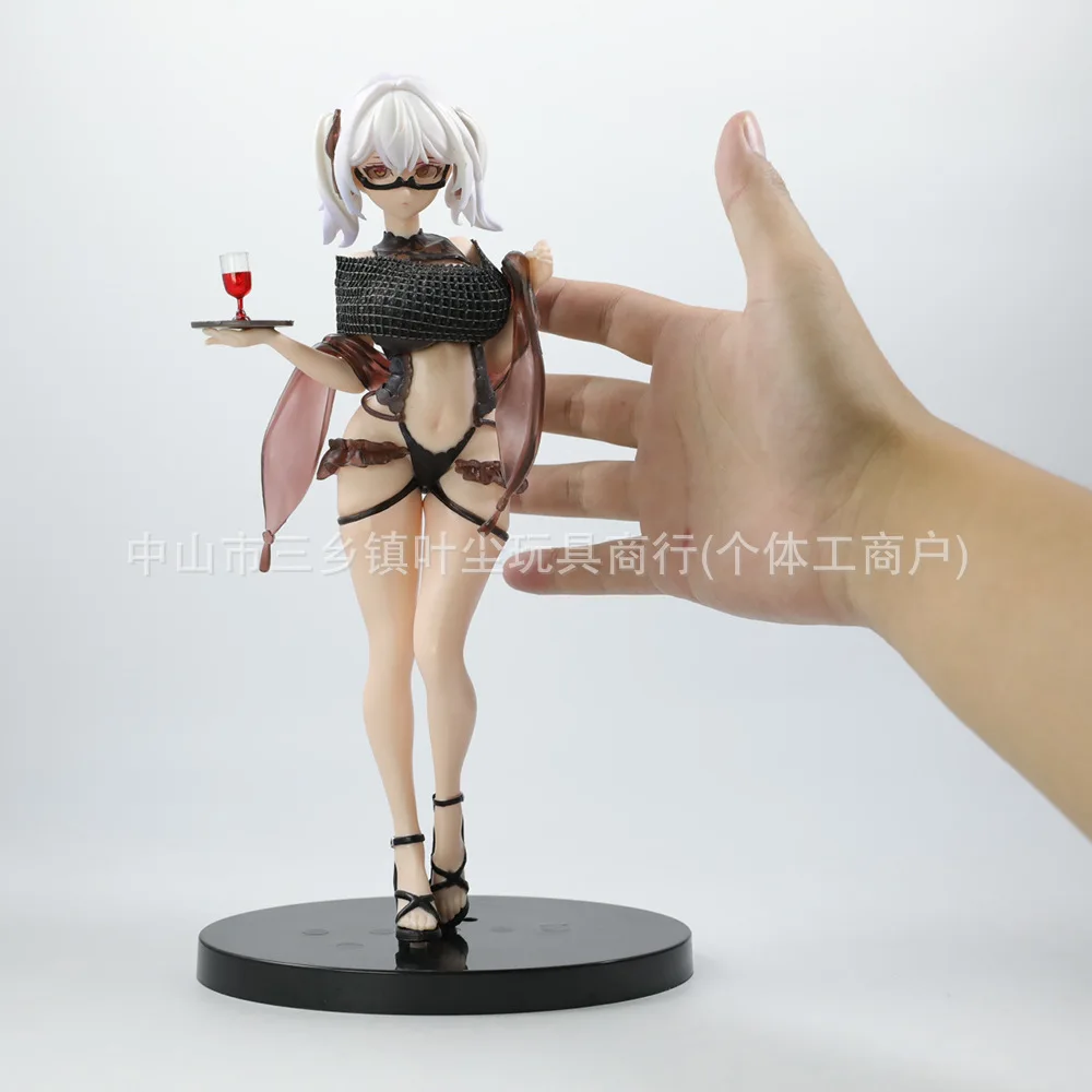 26cm Anime Accompanying girl Cynthia standing posture Action Figure PVC Model Toys doll Desk Decor Collectible Gifts boxed