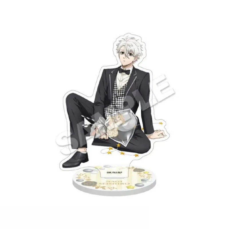New Blue Lock Acrylic Stand Figure Itoshi Rin Itoshi Sae Anime Peripheral Fashion Creativity Modeling Desktop Ornament Gifts view 2
