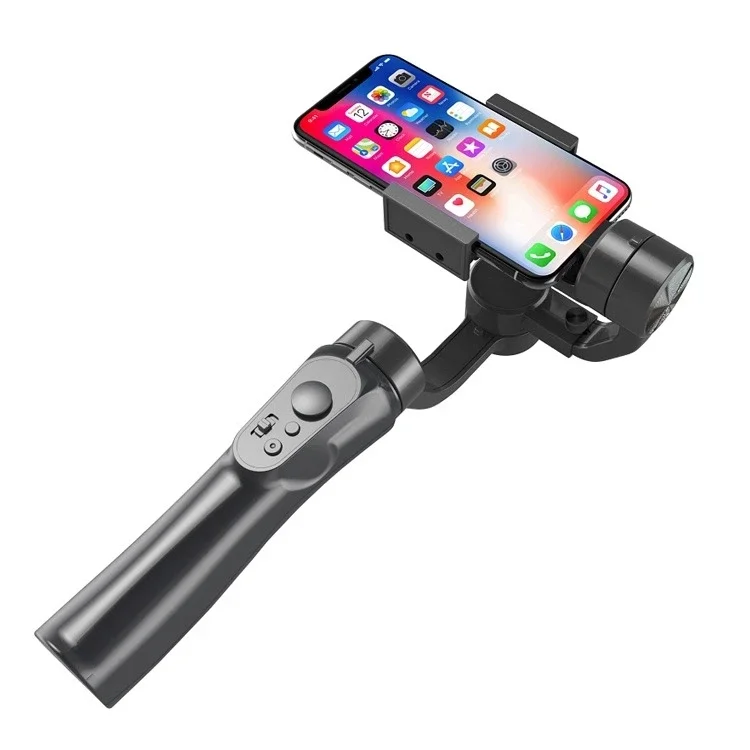 Selfie Stick Handheld 3-Axis Stabilizer S Black Handheld Gimbal 3-Axis Mobile Phone Stabilizer