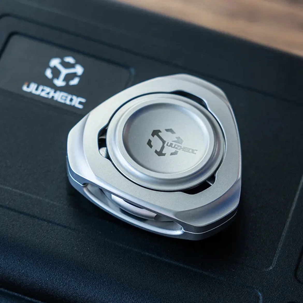 JuzhEDC Fidget Slider liaison Spinner EDC jouets alliage de Zirconium soulagement du Stress sensoriel TDAH Focus adultes jouet Portable